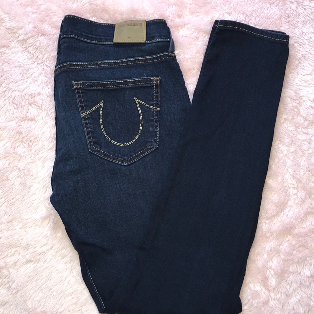 True Religion Casey Low Rise Super Skinny Jeans